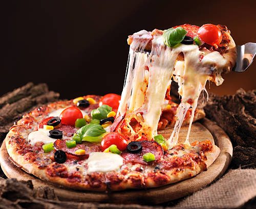 Artisanal Supreme Pepperoni Pizza with Fresh Basil & Mozzarella