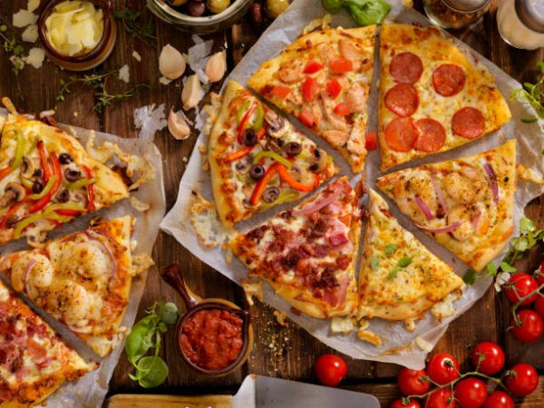 Mixed Flavor Pizza Sampler - Assorted Slices for Every Taste